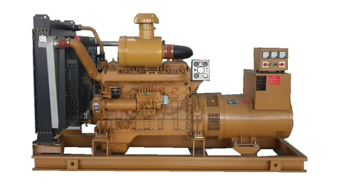 天津上柴250kw大型柴油二手发电机组