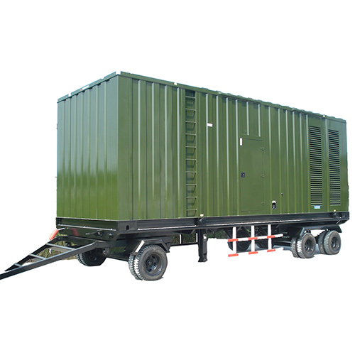 天津会议移动集装箱型发电机组电站